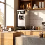 Commercial Soft Serve Ice Cream Machine - 20-26L/h - 1.6kW - for 1 flavour - Tabletop unit - Pre-Cooling