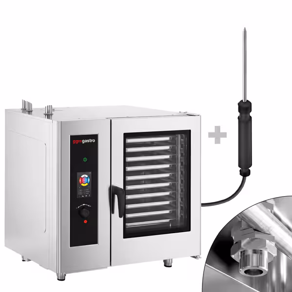 Kombidämpfer - Touch - 20x GN 1/1 - inkl. Waschsystem, Temperaturfühler, Boiler & Innengestell
