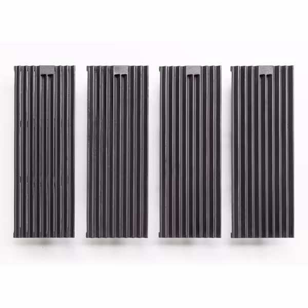 (4 stuks) Gietijzeren grillroosters - 175x515mm - passend voor GLB473G, GLB479G & GLB479-T