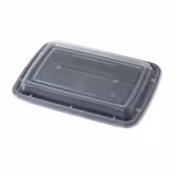 (300 pieces) Reusable lids - polypropylene - rectangular - transparent - for MS700REGBS & MS450REGBS