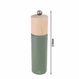 (6 pièces) PEUGEOT | BOREAL - Moulin à poivre - Bois - Vert olive - Hauteur : 210 mm