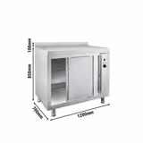 Dulap pentru încălzire PREMIUM – 1,2 m –  şi cant