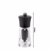 (6 peças) PEUGEOT | MOLÈNE - Moinho de pimenta - Acrílico - Preto - Altura: 140mm