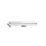 Ripiano intermedio - Acciaio inox - 800x563mm - compatibile con Tavolo da lavoro in acciaio inox ATK86 & ATK86A