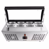 Vitrine réfrigérée de table / Vitrine réfrigérée sur comptoir - 67 litres - 760mm - pour 8x GN 1/6 ou 4x GN 1/3