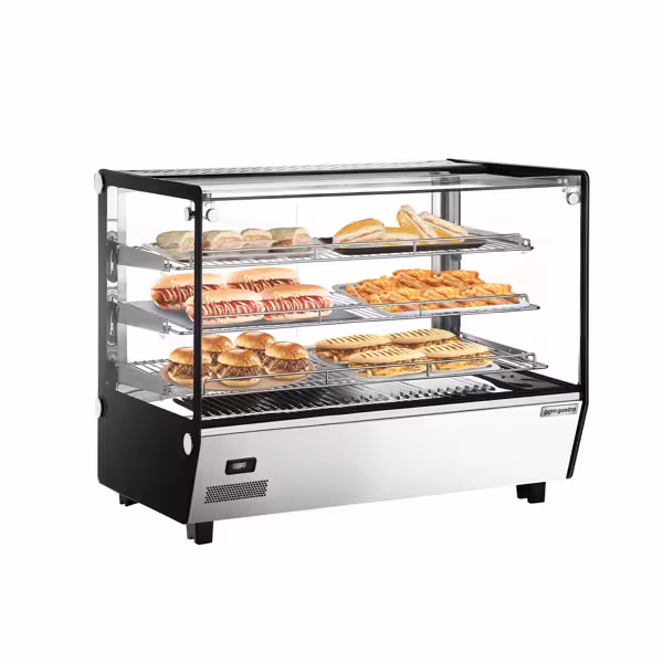 Tafelmodel warmhoudvitrine - 120 liter