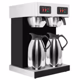 Machine à café filtre - 2x 2 litres - incl. 2 carafes isothermes
