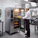 Elektrisch-Combisteamer - Touch - 40x GN 1/1 - incl. wassysteem & temperatuurvoeler - incl. boiler & innengestell