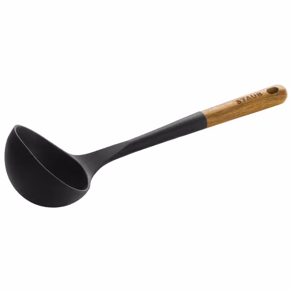 STAUB | Soeplepel - 310mm - Siliconen - Zwart