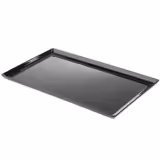 (6 Stück) GN-Tablett 1/2 - FLOAT - Melamin - Höhe: 30mm - Schwarz