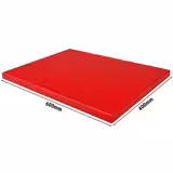 Commercial Chopping Board – EN 600 × 400 – HACCP Compliant Cutting Board – Red