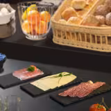 (6 pcs) Slate Serving Board - Natural Slate - 300x120mm - Black