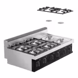 Gasfornuis tafelmodel - Mario 700 - 1200x700mm - 36,0 kW - 6 pits