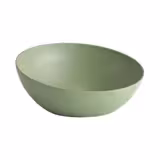 (6 st) Skål - FROSTFIRE - aluminium - 1,9 l - Ø 265 mm - stapelbar - grön