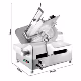 Automatische vleessnijmachine Professioneel - schuin model - 250W - Mes Ø320mm