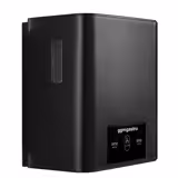 Distributeur d’essuie-mains en rouleau - automatique - sans contact - avec capteur - acier inoxydable - Noir