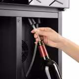 Wijndispenser - 2 klimaatzones - gekoeld - voor 4 wijnflessen