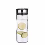 WMF | Motion Glass Water Carafe – 800 ml - CloseUp auto-seal lid with strainer - Dishwasher safe