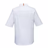 Giacca cuoco MeshAir Pro - con inserti in rete - manica corta - Bianco - Taglia: M