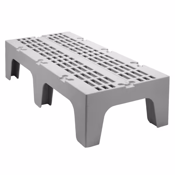 CAMBRO | S Serisi - Ağır yük taşıyıcı taban - 1525 mm - oluklu yüzeyli - gri benekli