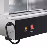 Hot Dog Steamer / Hot Dog Warmhaltevitrine - 1,2 kW - 2 Ebenen