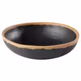 (6 db) Tál - CROCKER - Melamin - 0,5 literes - Ø 165mm - Barna/Terrakotta