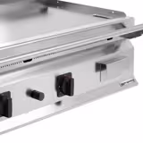 Teppanyaki gas griddle - 24 kW - smooth