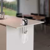 Portafilterreiniger - inbouw in werkblad - Ø187mm opening (187x187x234mm) - RVS & ABS - 200rpm - 36W - 230V