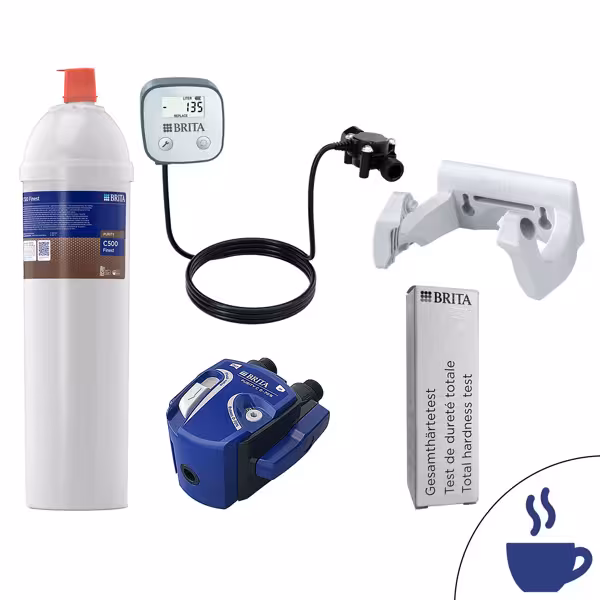 BRITA | Starterset - PURITY Finest C500 (voor water dat gips bevat)