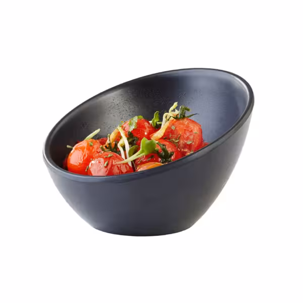 (6 stycken) Dipskål - ZEN – Melamin – 80 ml – Ø 100 mm – Svart