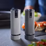 PEUGEOT | LINE - Electric Salt- & Pepper Mills - Aluminum - Height: 150mm