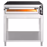 Four à pizza électrique – 9 x 34 cm (large) – Manuel – incl. support inférieur