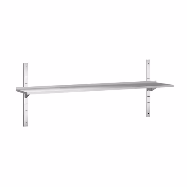 RVS wandplank PREMIUM - 1800x400mm