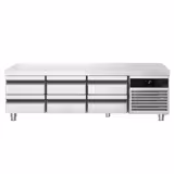 Commercial Refrigerated Counter PREMIUM - -2 to +8°C - 2000mm - 6 Drawer - 6x GN 1/1