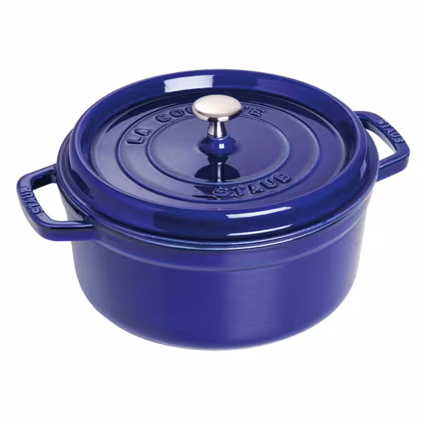 STAUB | LA COCOTTE - Kookpot - Ø 220mm - Gietijzer - Donkerblauw