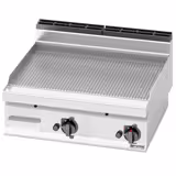 Gasbakplaat - 13,8kW - Geribbeld - Bakoppervlak: 795x500mm