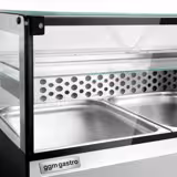 Tisch-Kühlvitrine für Fisch & Fleisch - 870mm - für 3x GN 1/1