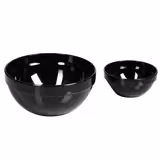 (6 kpl) Tarjoilukulho - CASUAL MAXI - melamiini - 0,15 l - kulmikas - 105x105 mm - konepesunkestävä, pinoutuva, ammattikäyttöön - musta