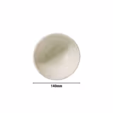 (12 pcs) Dessert Bowl - TEOS - Porcelain - round - Ø 140mm - Cream