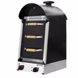 Commercial Electric Jacket Potato Oven - Manual Controls - 4.5kW - 230V - 530x1210x740mm - stainless steel - with 3 drawers