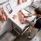 Řeznický stůl – polyetylenová deska 500x500 mm