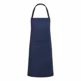 (6 pieces) KARLOWSKY | Bib Apron Tenerife – Navy Blue - 75 x 95 cm - Adjustable Neck - 2 Pockets
