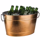 Bar Bottle & Drinks Cooler Tub – Copper - 11 L - PVC Liner