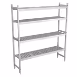Aluminium Grundregal - 1611x1800mm - Tragkraft: 600 kg