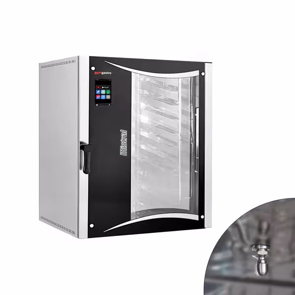 Forno eléctrico de ar quente - de Toque  - 10x EN 600 x 400
