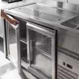 Barkoelkast PREMIUM PLUS - 1550x700mm - 2 glazen deuren
