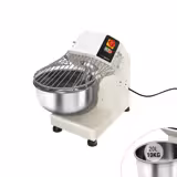 Pétrin à Pâte / Pétrin à spirale - 20 Litres / 10 kg - avec Cuve Fixe - 400 V