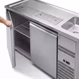 Dozator de bere profesional cu răcire integrată PREMIUM PLUS - 1550x700 mm - 2 Uși 