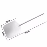 Commercial Pizza Peel - Aluminium - Rectangular 305 x 350 mm – 1,220 mm – Ultra-light