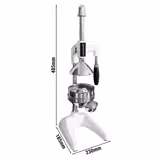 Heavy Duty Lever Citrus Press - White - Stainless Steel